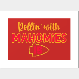 Rollin' with Patrick Mahomes Posters and Art